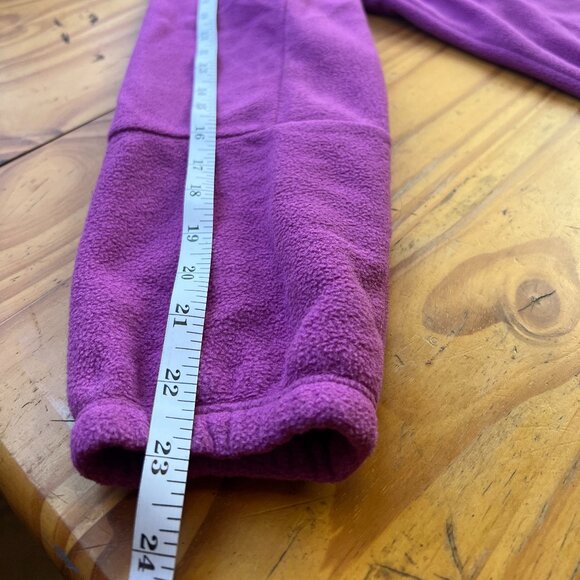 NWOT Patagonia Purple Fuchsia 1/4-Zip Fleece Pullover w/ Chest Pocket - Picture 10 of 14